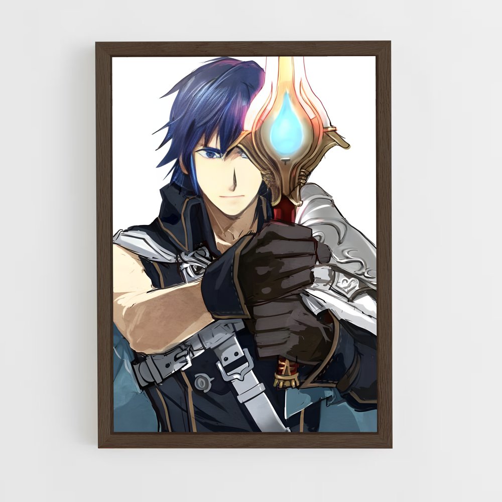 Poster Chrom épique – affiche Super Smash Bros (vue 5)
