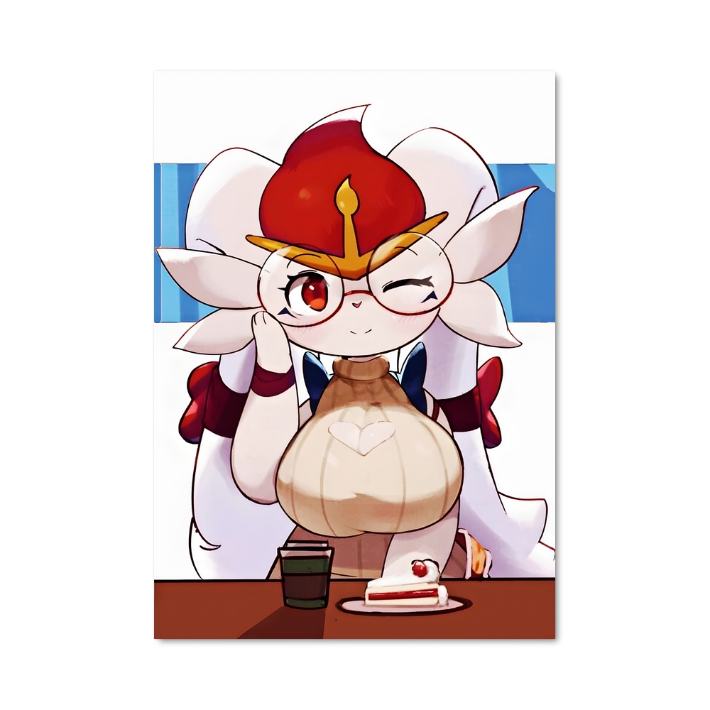 Poster Caffeine Champion – affiche Pokemon