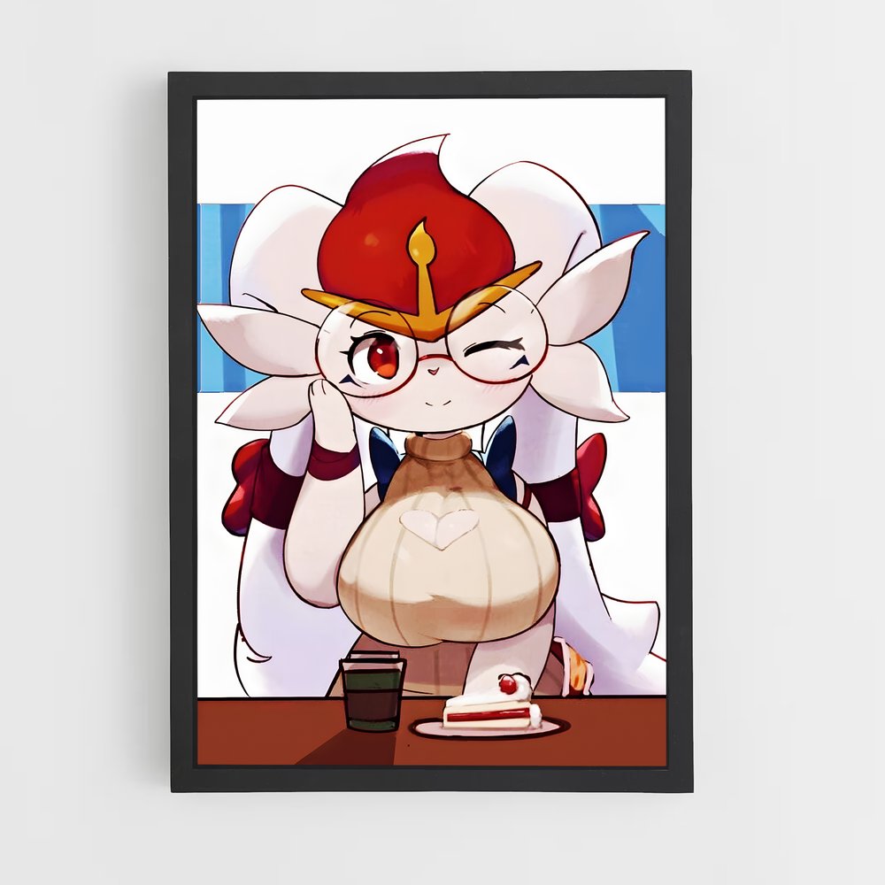 Poster Caffeine Champion – affiche Pokemon (vue 2)