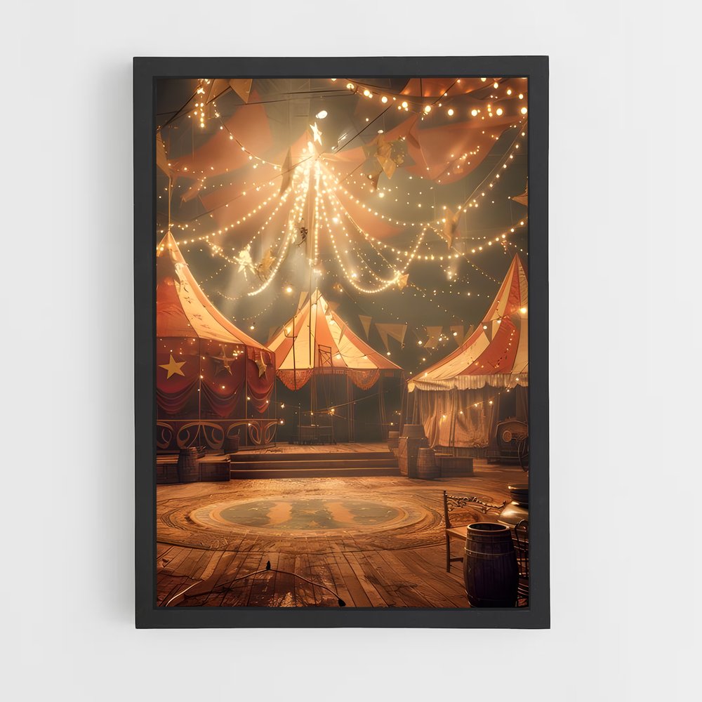 Poster Lumières de Cirque (vue 2)