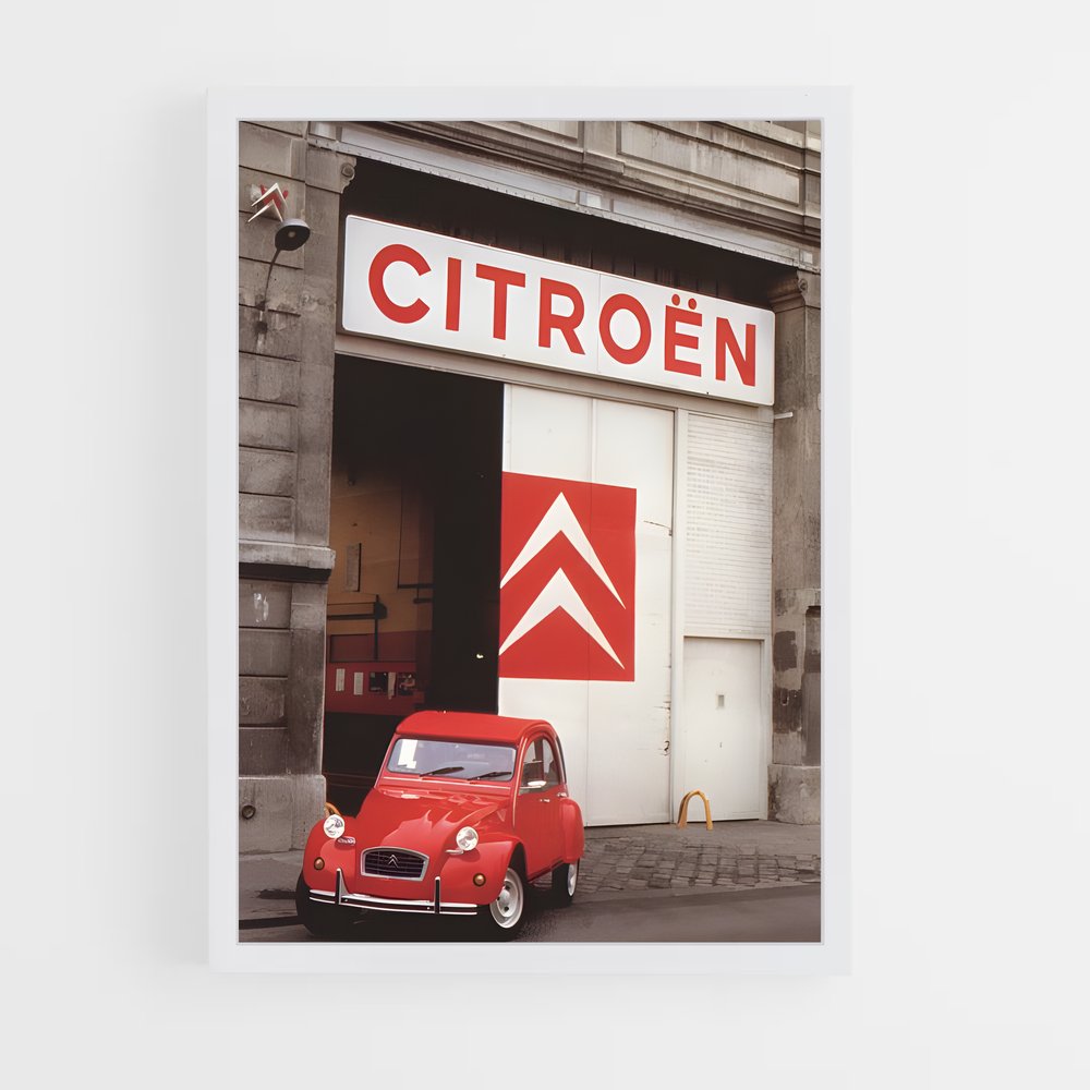 Poster Citroën à Lyon (vue 3)