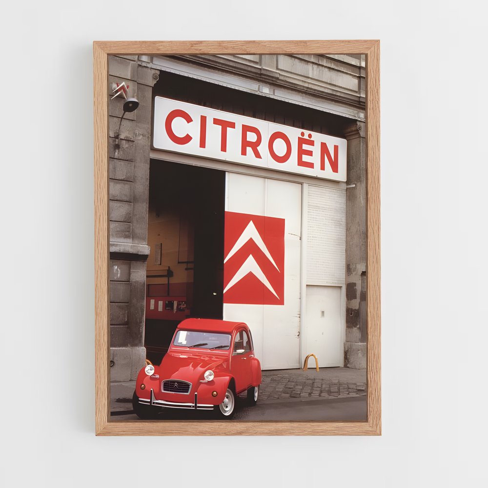 Poster Citroën à Lyon (vue 4)