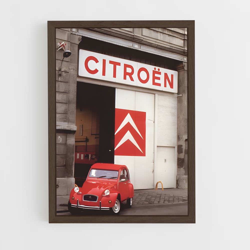 Poster Citroën à Lyon (vue 5)