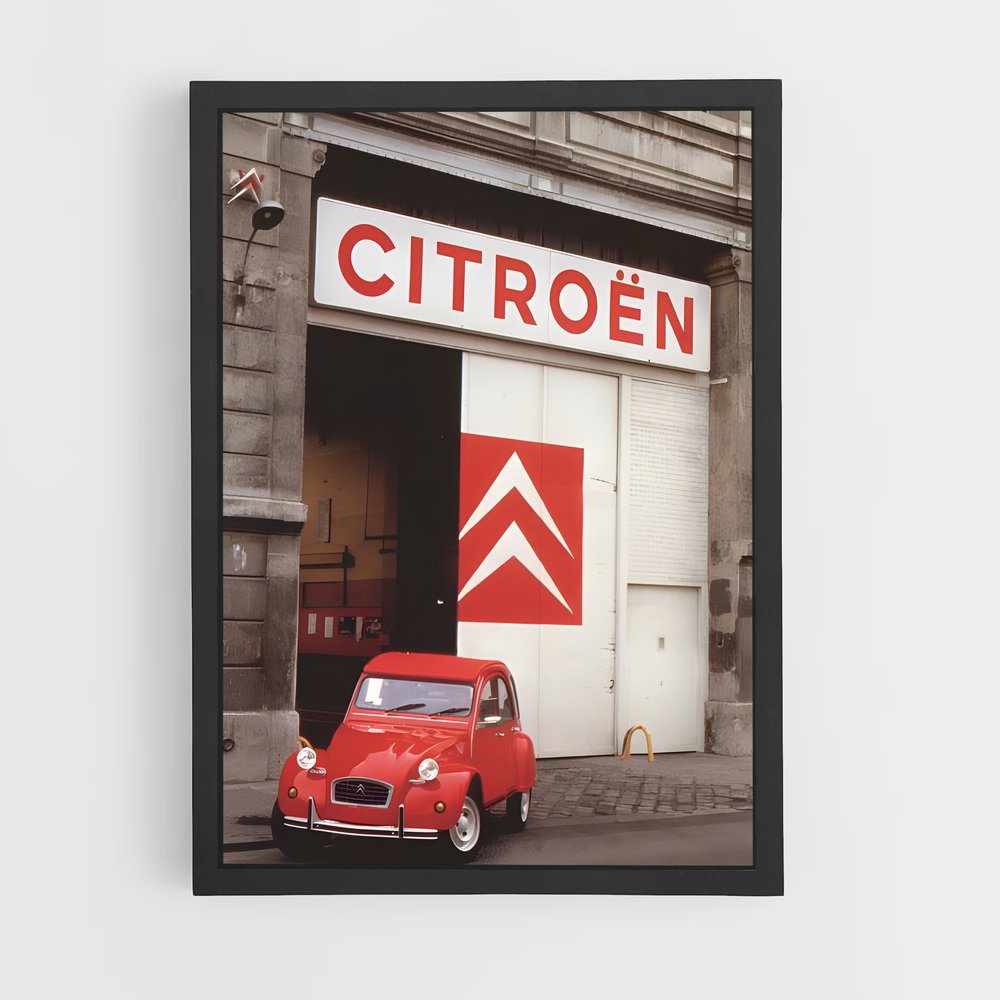 Poster Citroën à Lyon (vue 2)