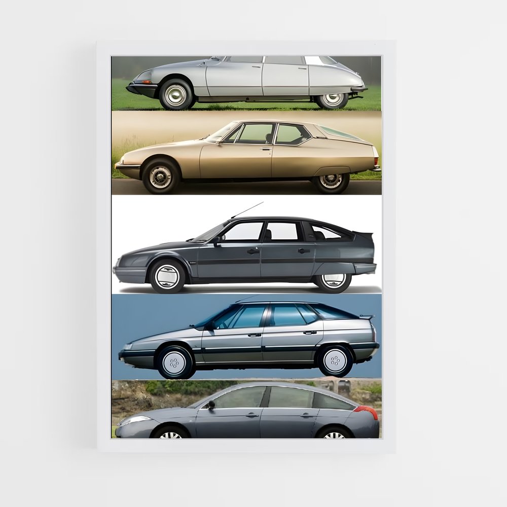 Poster Citroën Éléganza (vue 3)