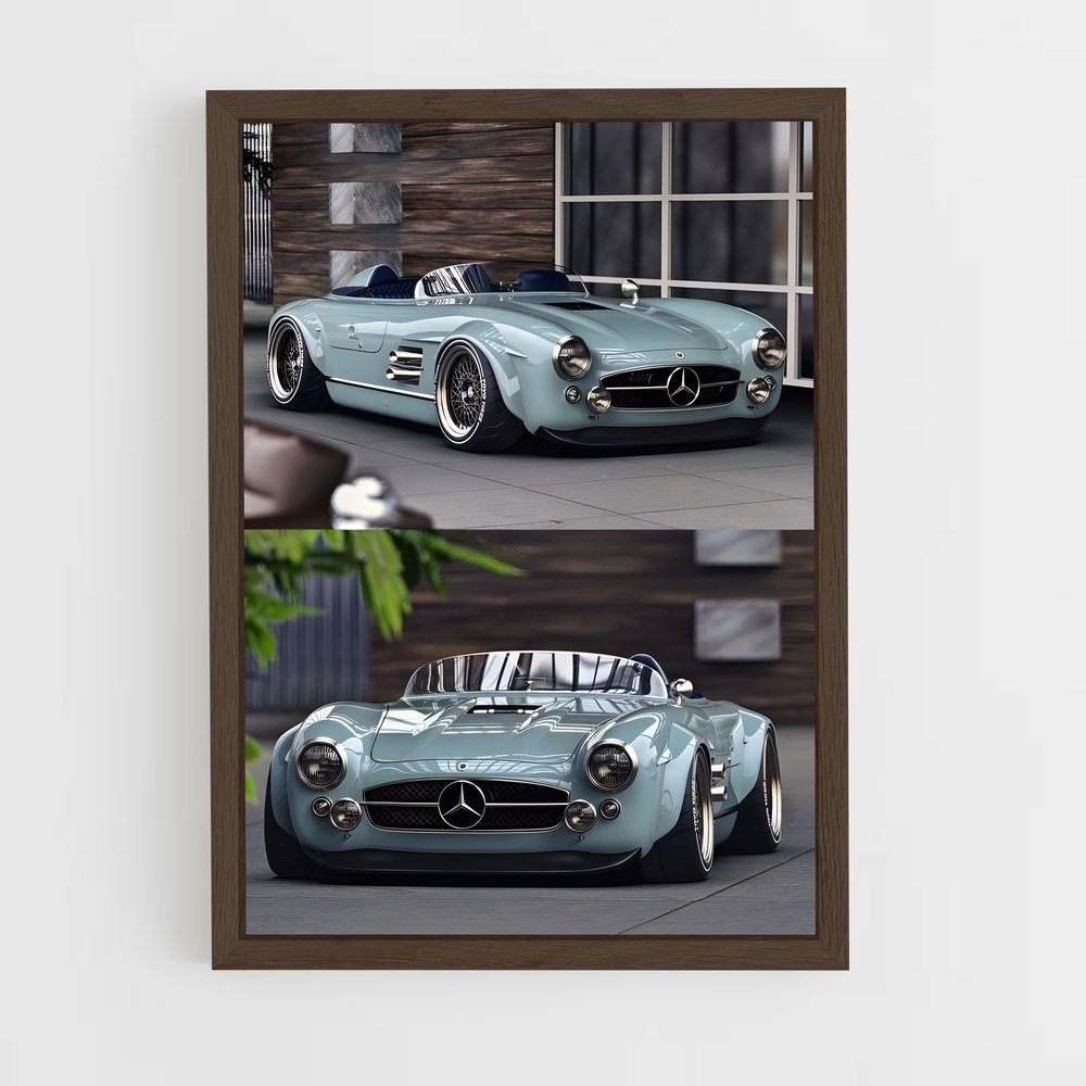 Poster Blue Cruiser – affiche Voitures Singer (vue 5)