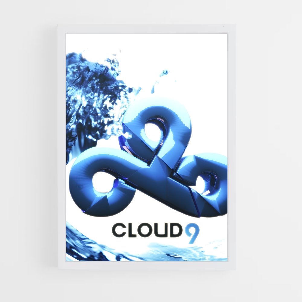 Poster Chaîne d'Eau Froide – affiche Esports (vue 3)