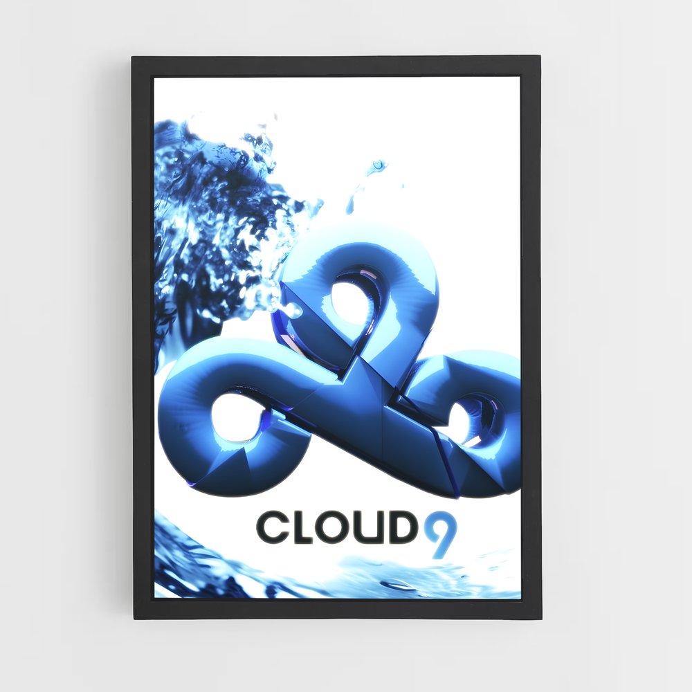 Poster Chaîne d'Eau Froide – affiche Esports (vue 2)