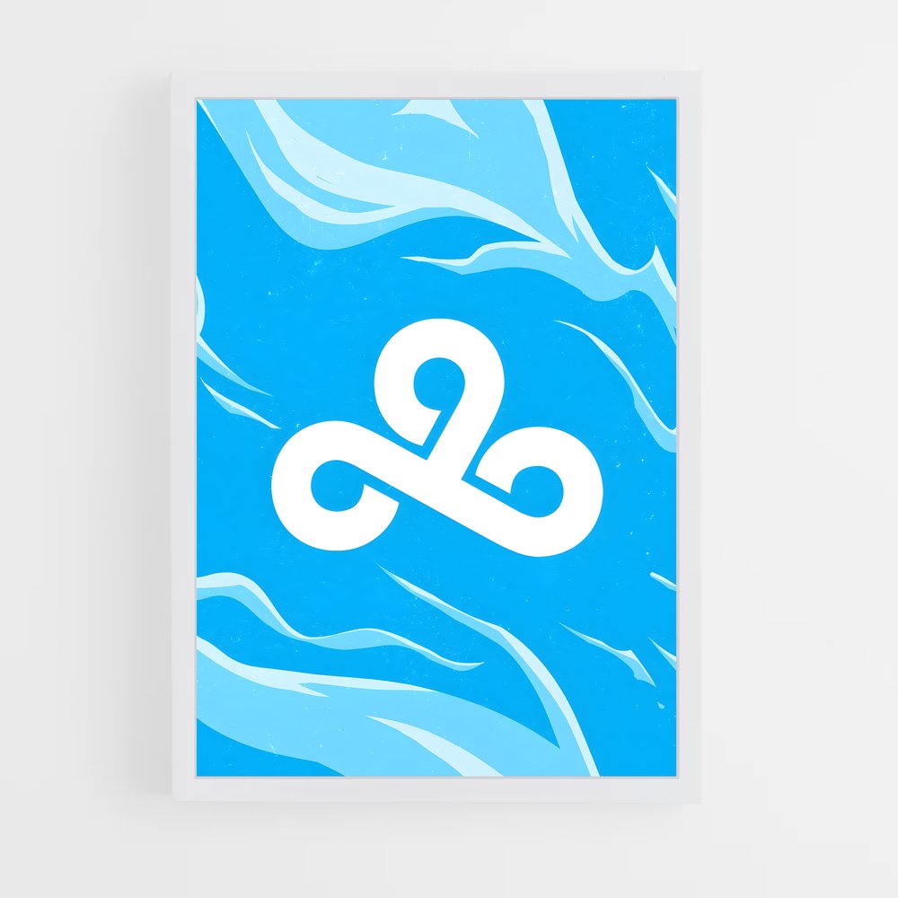 Poster Cloud Élevez – affiche Esports (vue 3)