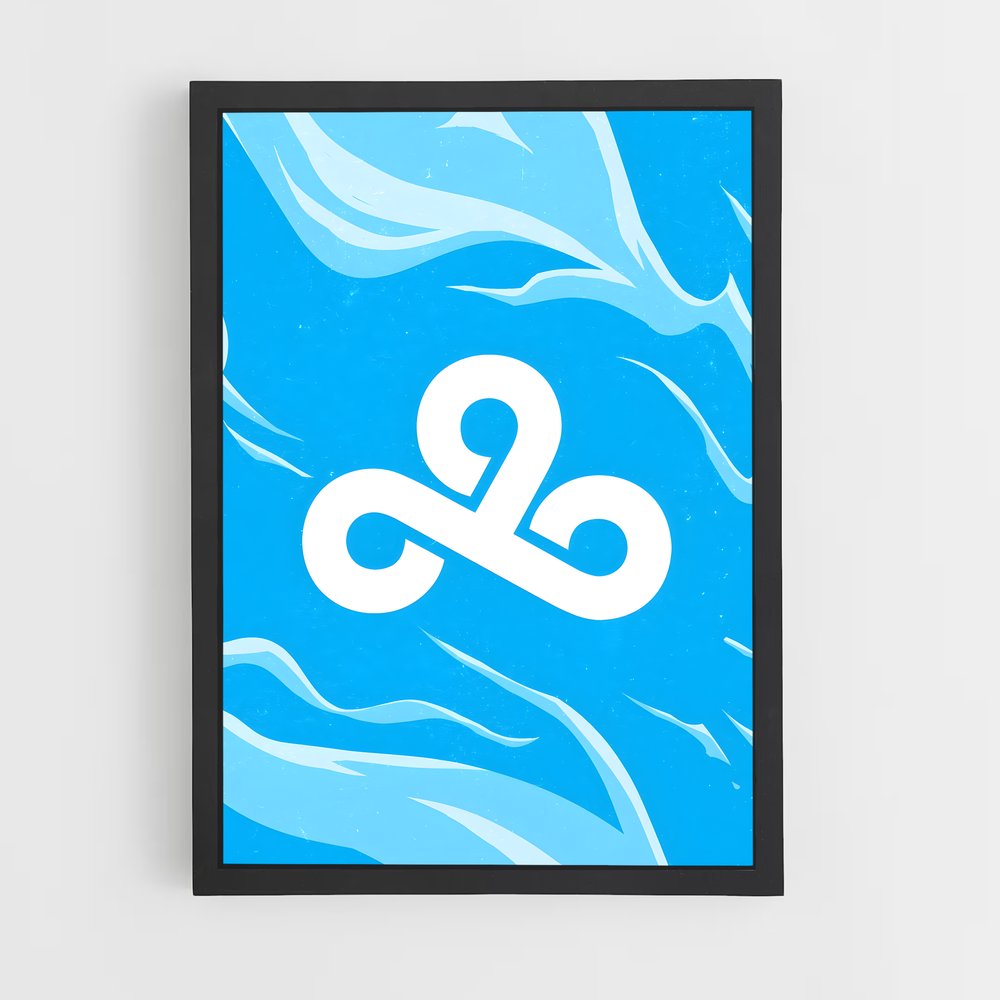 Poster Cloud Élevez – affiche Esports (vue 2)