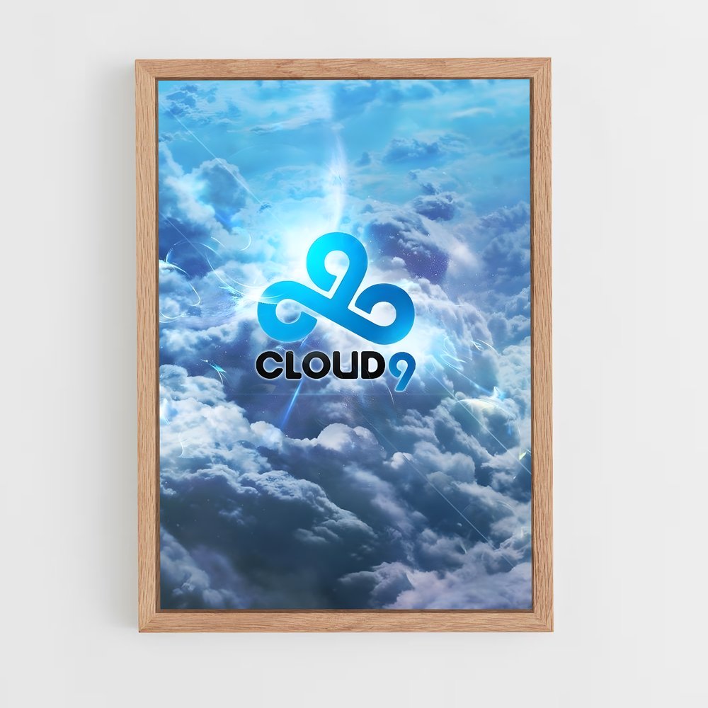 Poster Cloud9 Vibes – affiche Esports (vue 4)