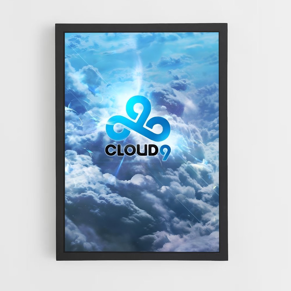 Poster Cloud9 Vibes – affiche Esports (vue 2)