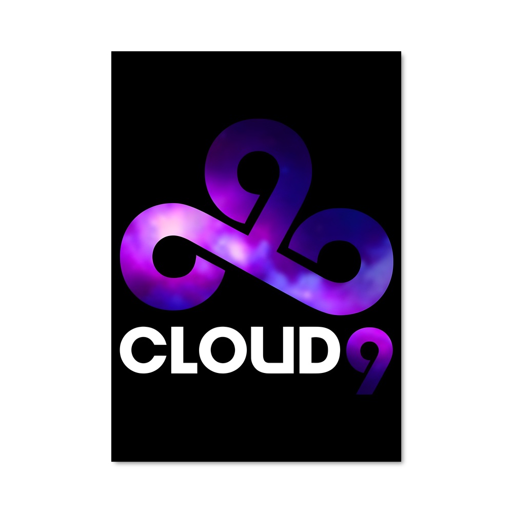 Poster Cloud de espace