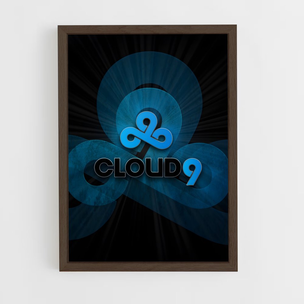 Poster Cloud Odyssey – affiche Esports (vue 5)