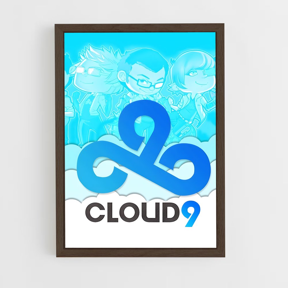 Poster Cloud Chaser – affiche Esports (vue 5)