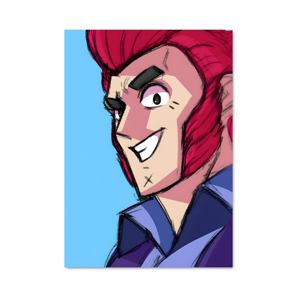 Poster Colt Flamboyant – affiche Brawl Star