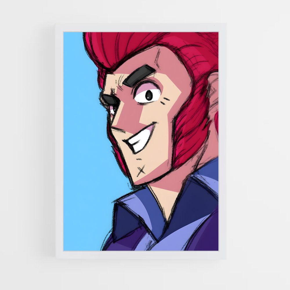 Poster Colt Flamboyant – affiche Brawl Star (vue 3)