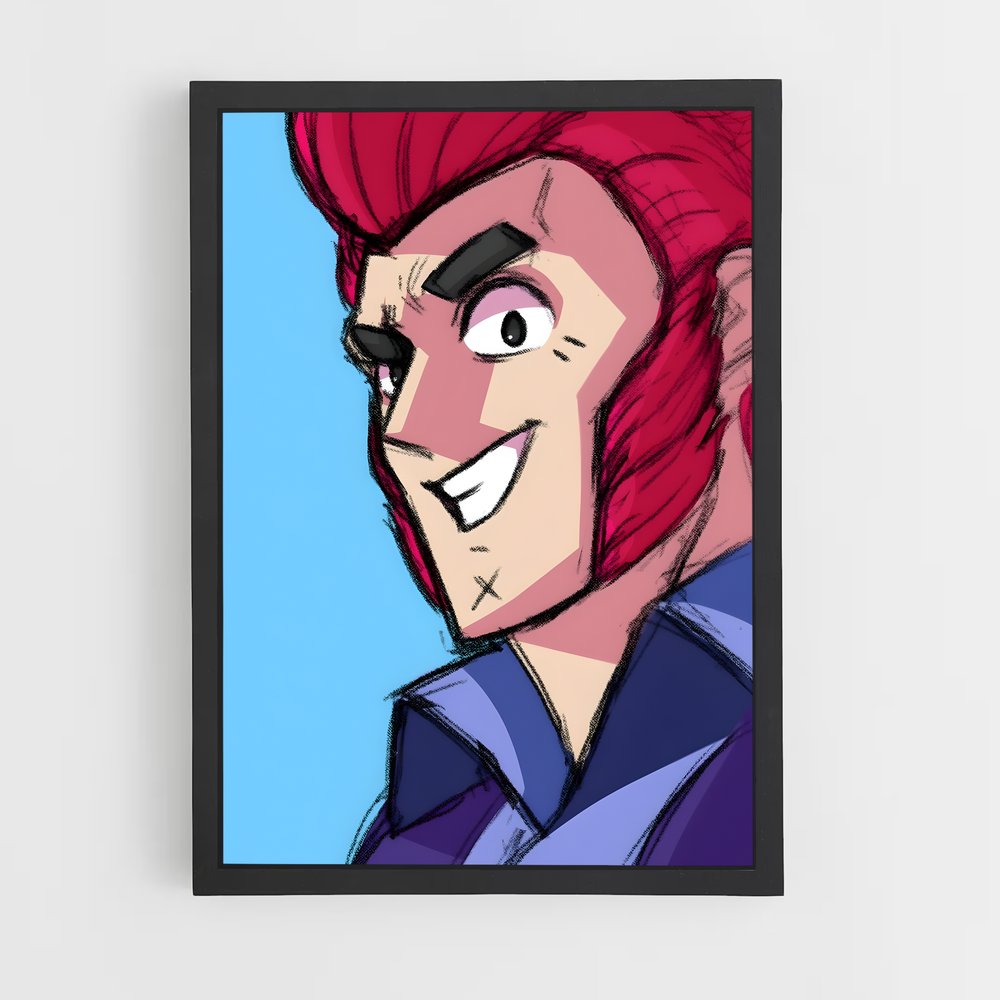 Poster Colt Flamboyant – affiche Brawl Star (vue 2)