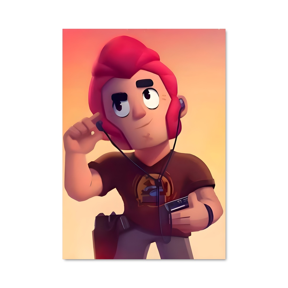 Poster L'Écharpe de Feu – affiche Brawl Star