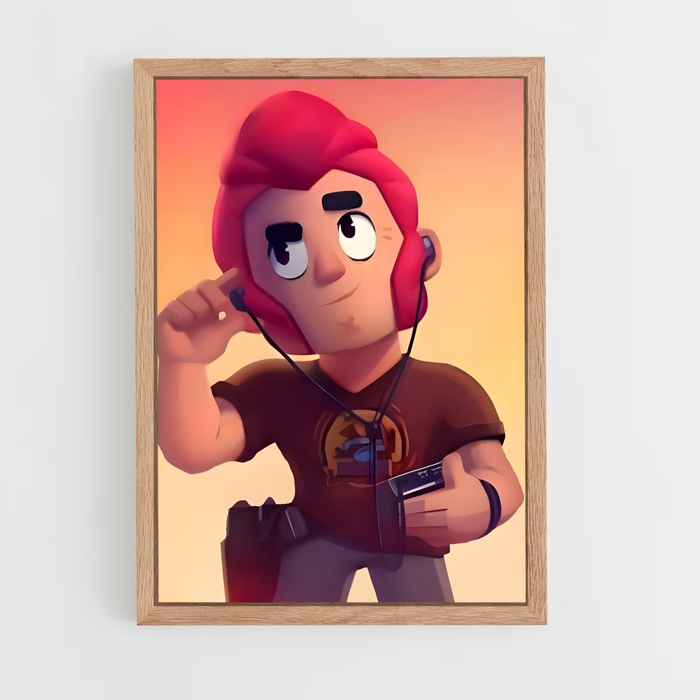 Poster L'Écharpe de Feu – affiche Brawl Star (vue 4)