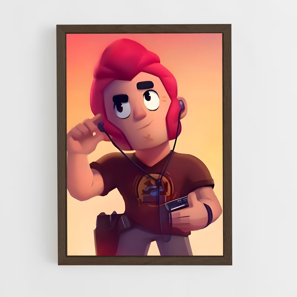 Poster L'Écharpe de Feu – affiche Brawl Star (vue 5)
