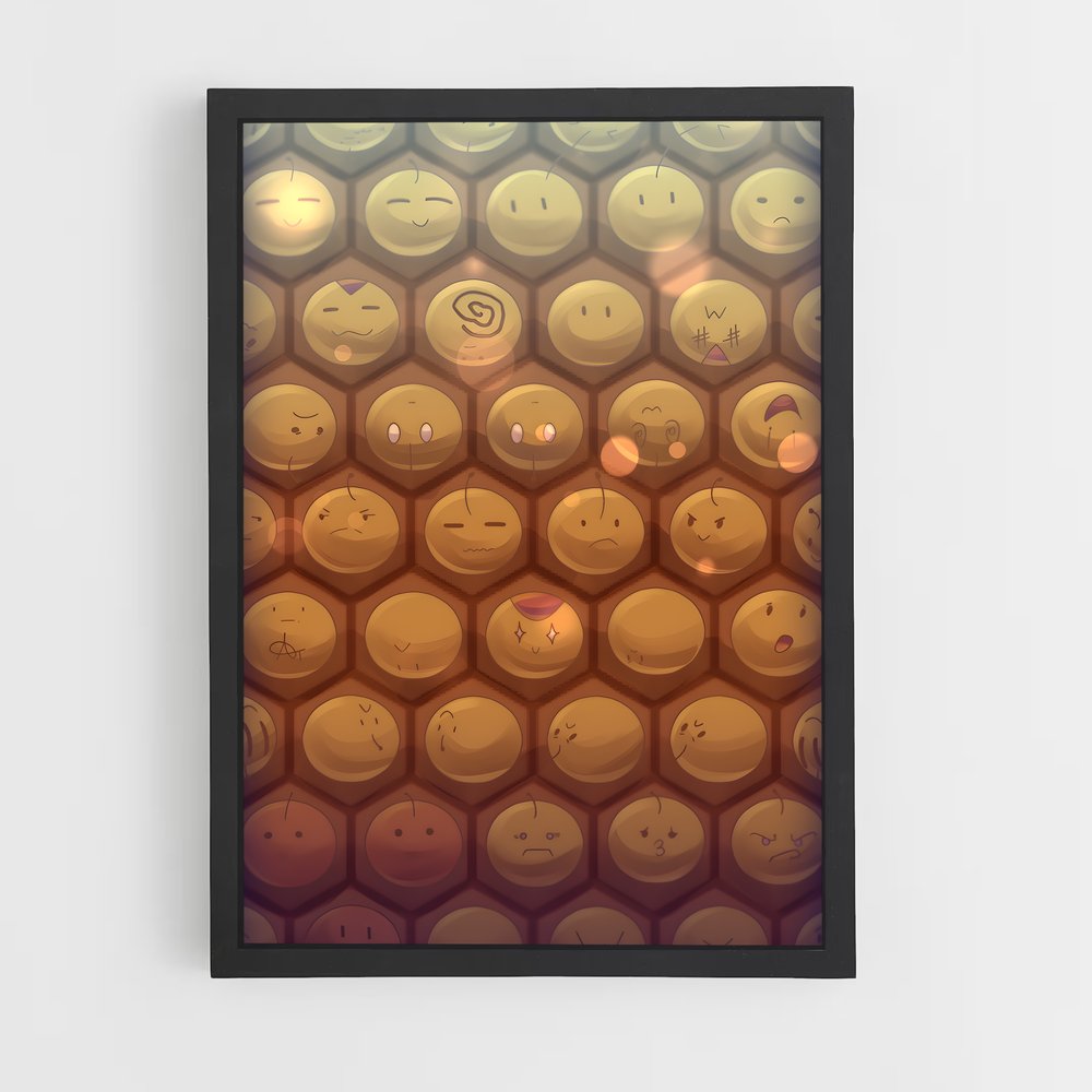 Poster Les Visages de la Fortune – affiche Pokemon (vue 2)
