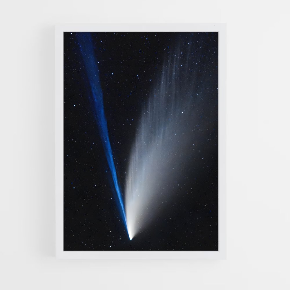 Poster Comète Scintillante – affiche Univers (vue 3)