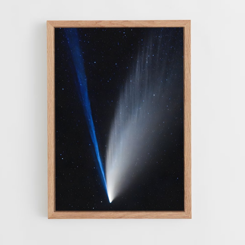 Poster Comète Scintillante – affiche Univers (vue 4)