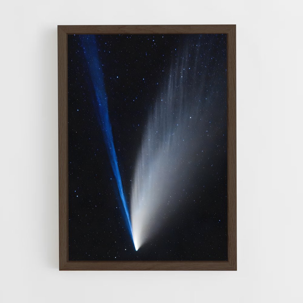 Poster Comète Scintillante – affiche Univers (vue 5)