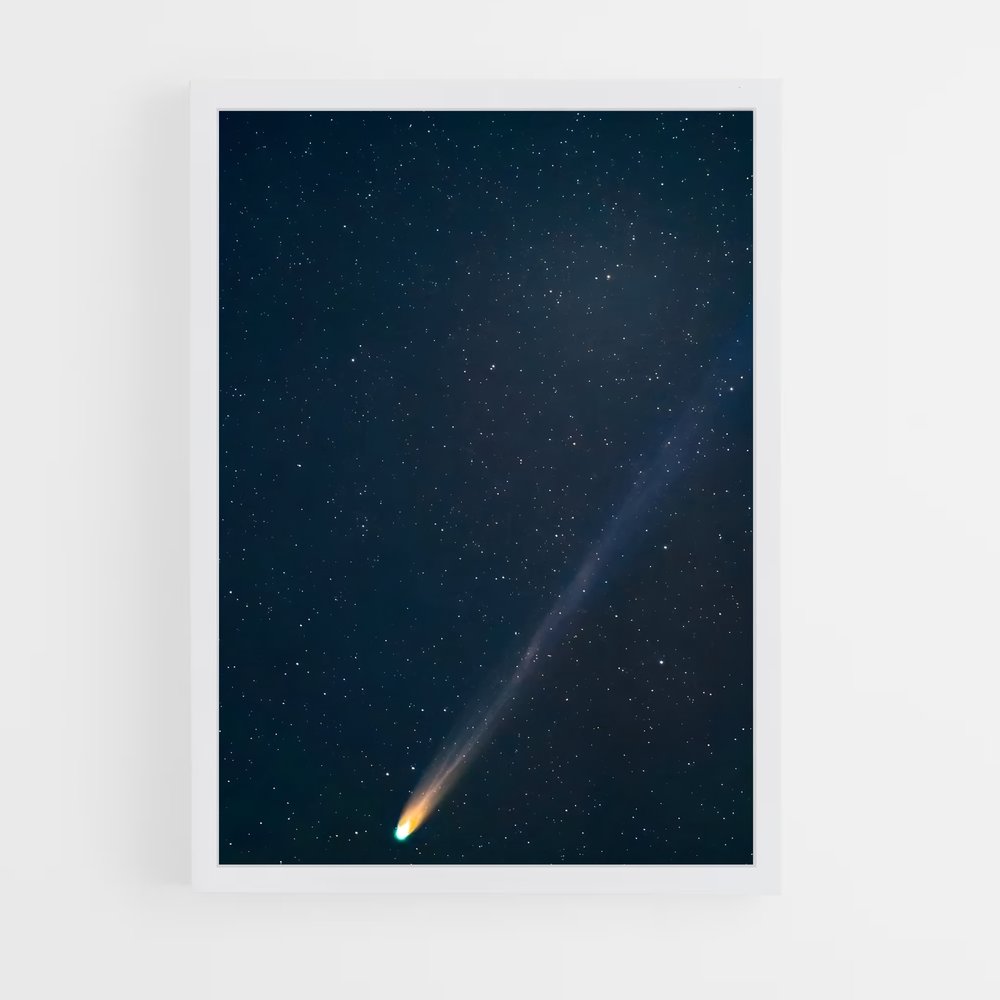 Poster Étoile Filante Mystique – affiche Univers (vue 3)
