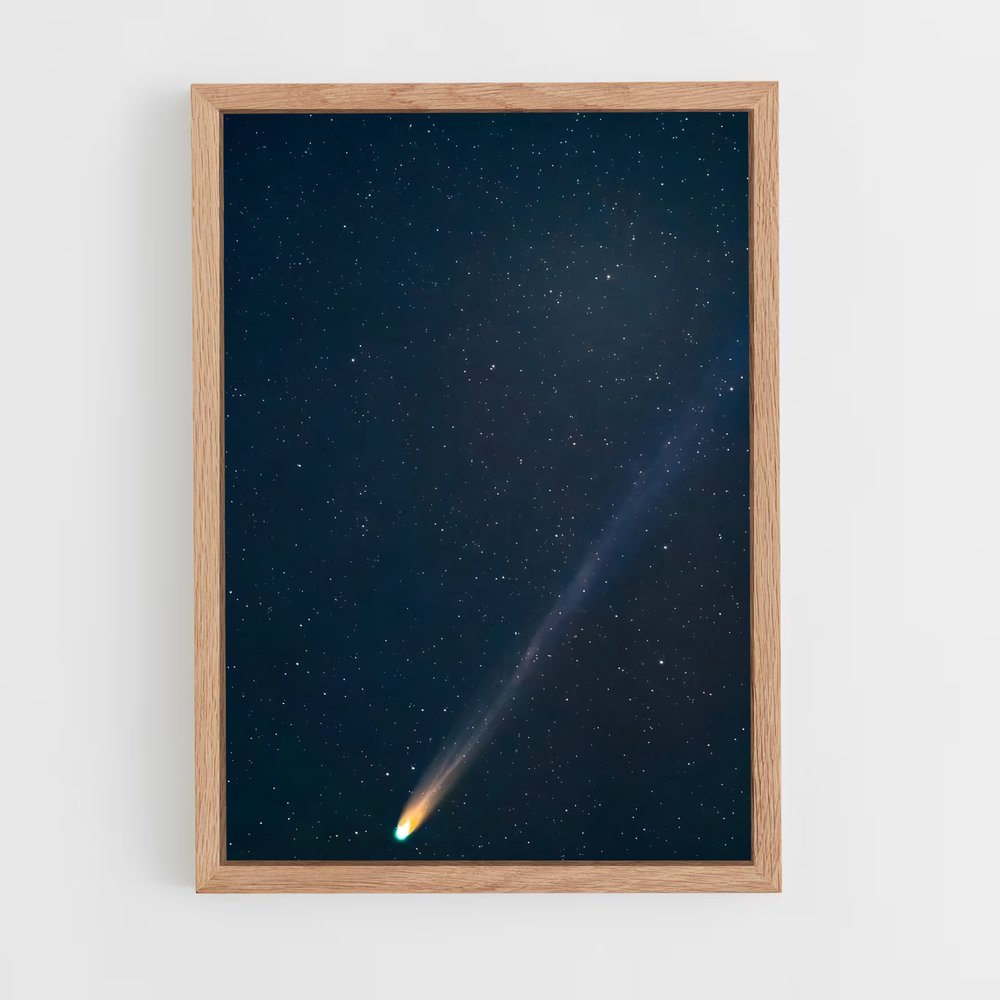 Poster Étoile Filante Mystique – affiche Univers (vue 4)
