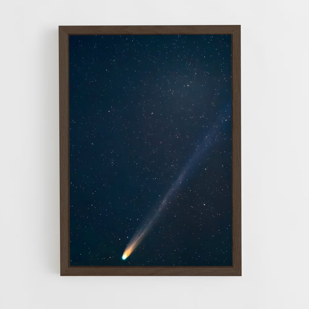 Poster Étoile Filante Mystique – affiche Univers (vue 5)