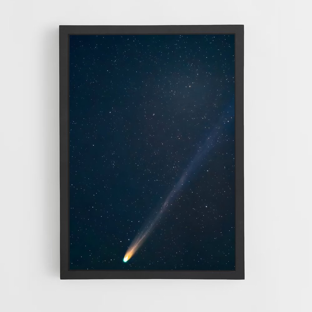 Poster Étoile Filante Mystique – affiche Univers (vue 2)