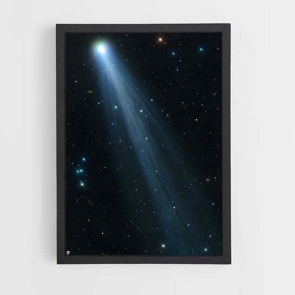 Poster Comètes Éblouissantes – affiche Univers (vue 2)