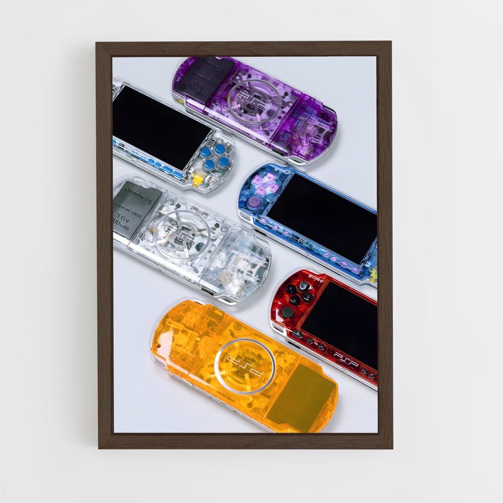 Poster Console Colorée – affiche Consoles (vue 5)