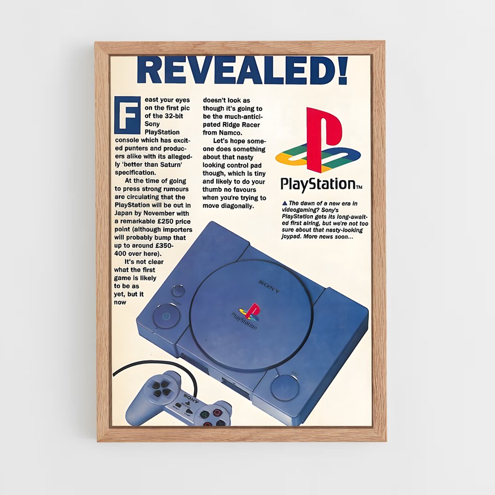 Poster PlayStation Dreamscape – affiche Consoles (vue 4)