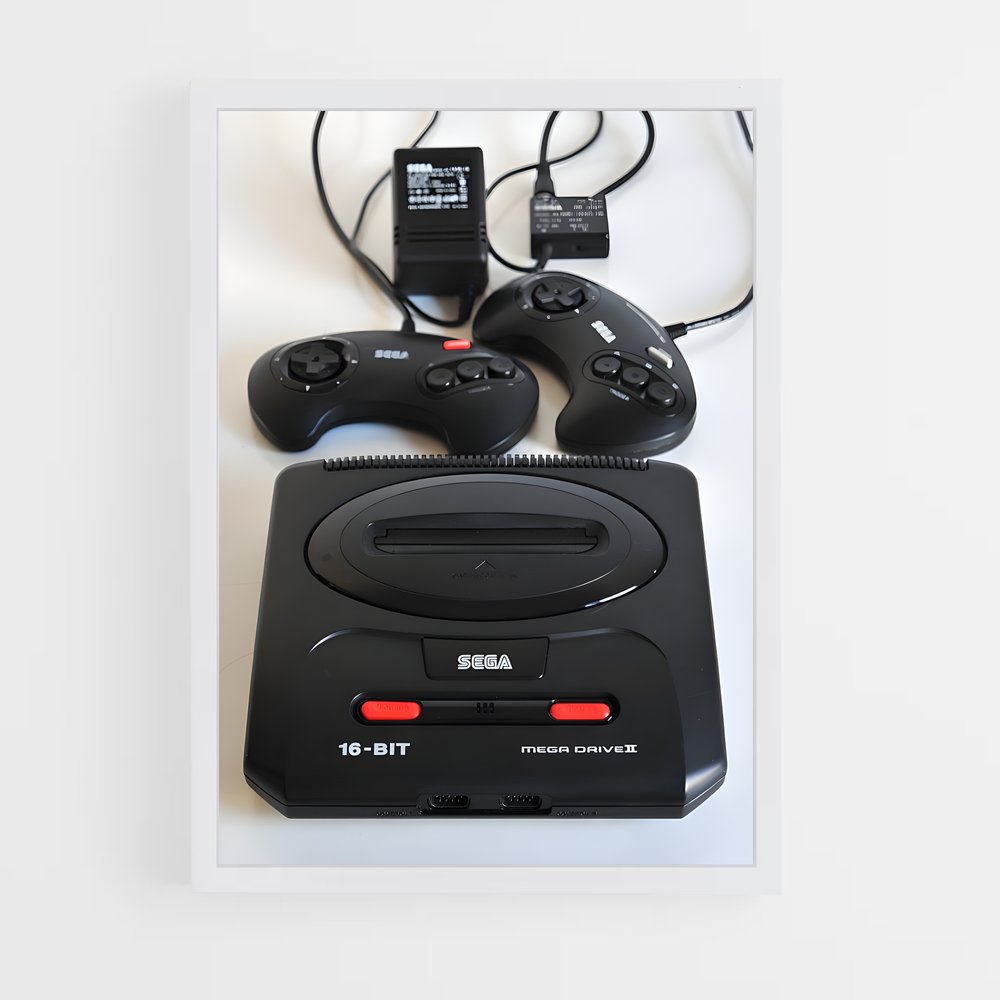 Poster Console Warriors – affiche Consoles (vue 3)
