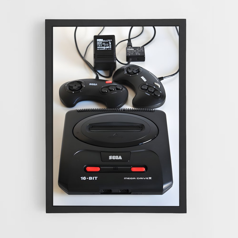 Poster Console Warriors – affiche Consoles (vue 2)