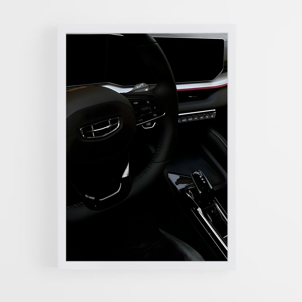 Poster Évasion Automobile – affiche Geely (vue 3)