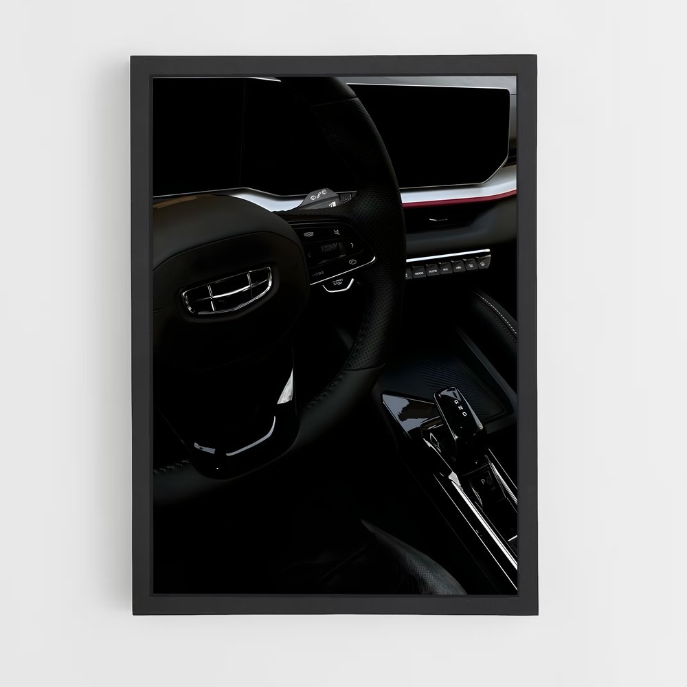 Poster Évasion Automobile – affiche Geely (vue 2)