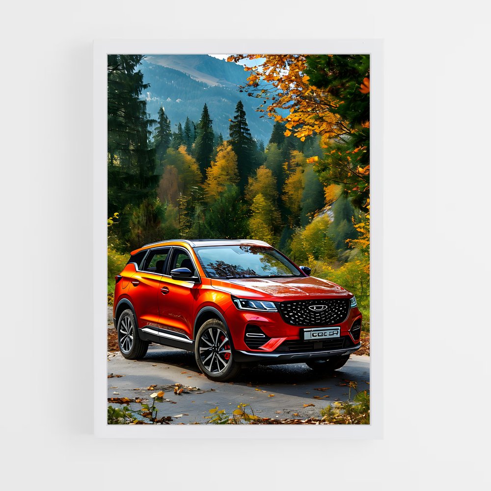 Poster Coolray roues – affiche Geely (vue 3)