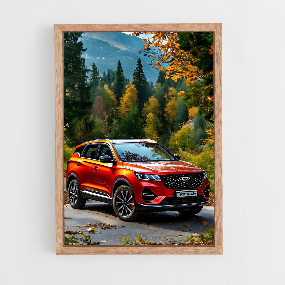 Poster Coolray roues – affiche Geely (vue 4)
