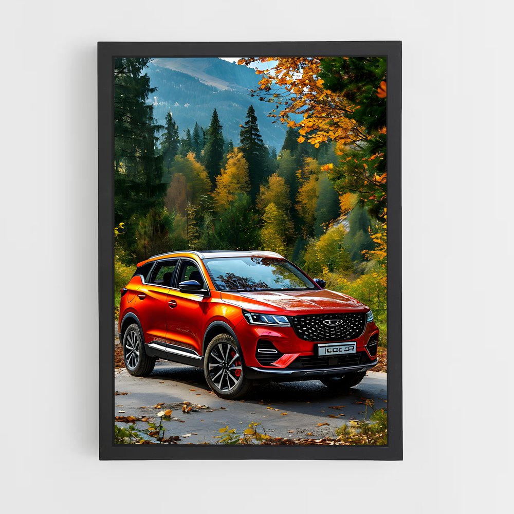 Poster Coolray roues – affiche Geely (vue 2)