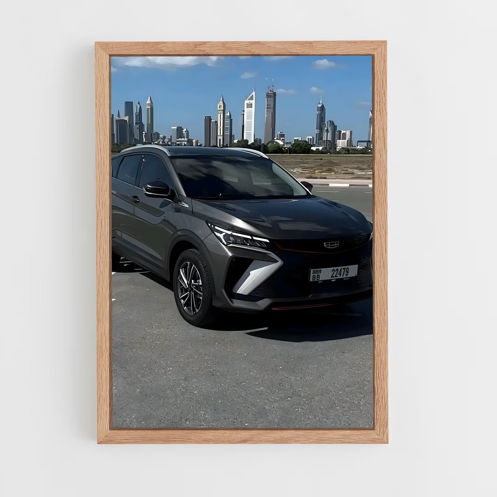 Poster SUV Coolray – affiche Geely (vue 4)