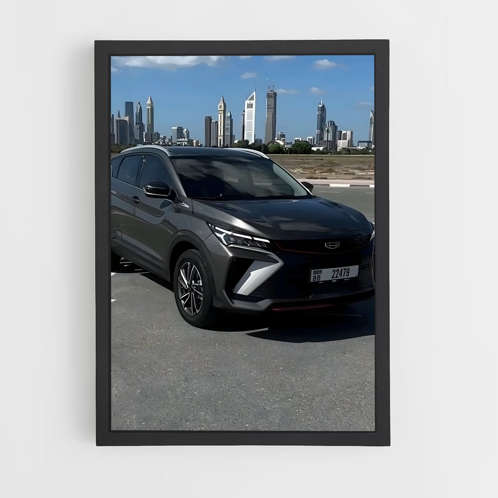 Poster SUV Coolray – affiche Geely (vue 2)