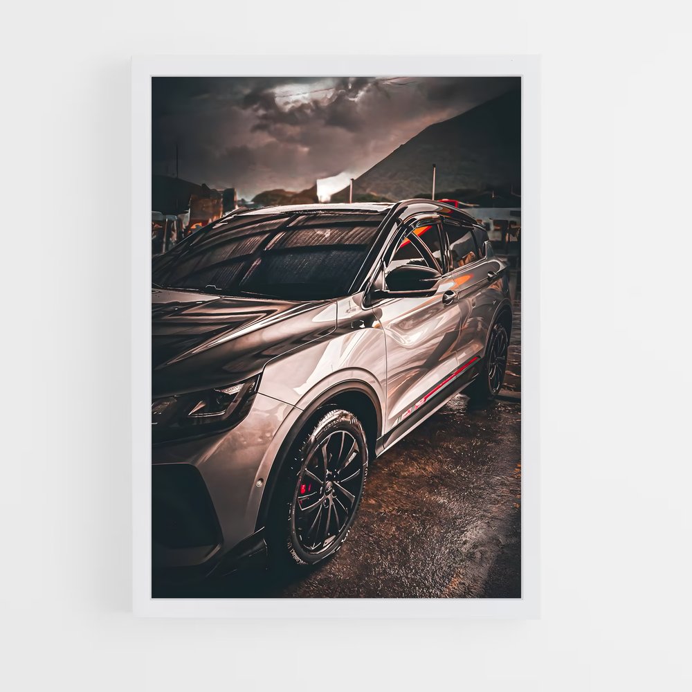 Poster Éclats de Pluie – affiche Geely (vue 3)