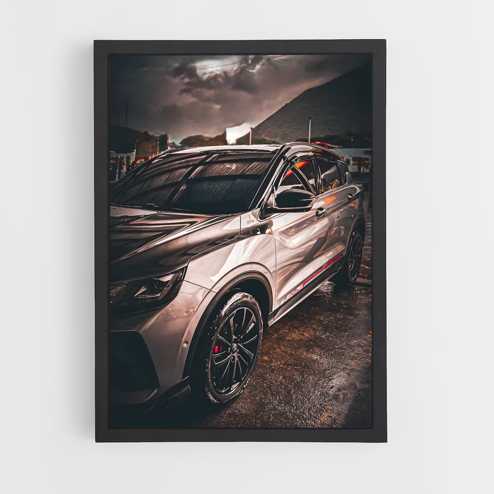 Poster Éclats de Pluie – affiche Geely (vue 2)