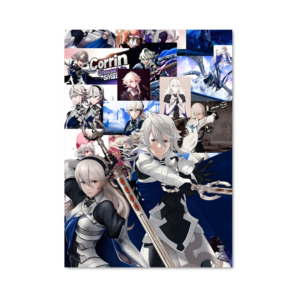Poster Corrin Quest – affiche Super Smash Bros