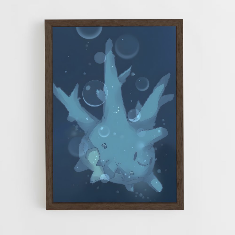 Poster Corsola Splash – affiche Pokemon (vue 5)