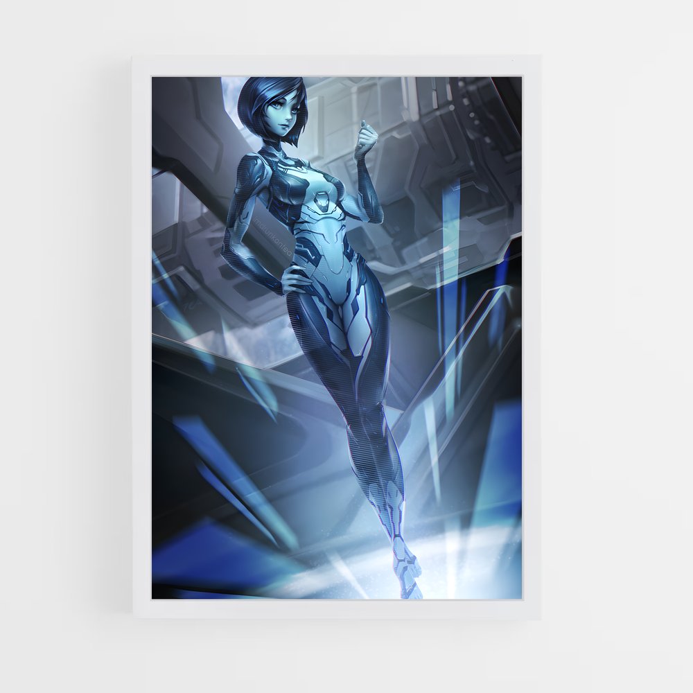 Poster Épée Futuriste – affiche Halo (vue 3)